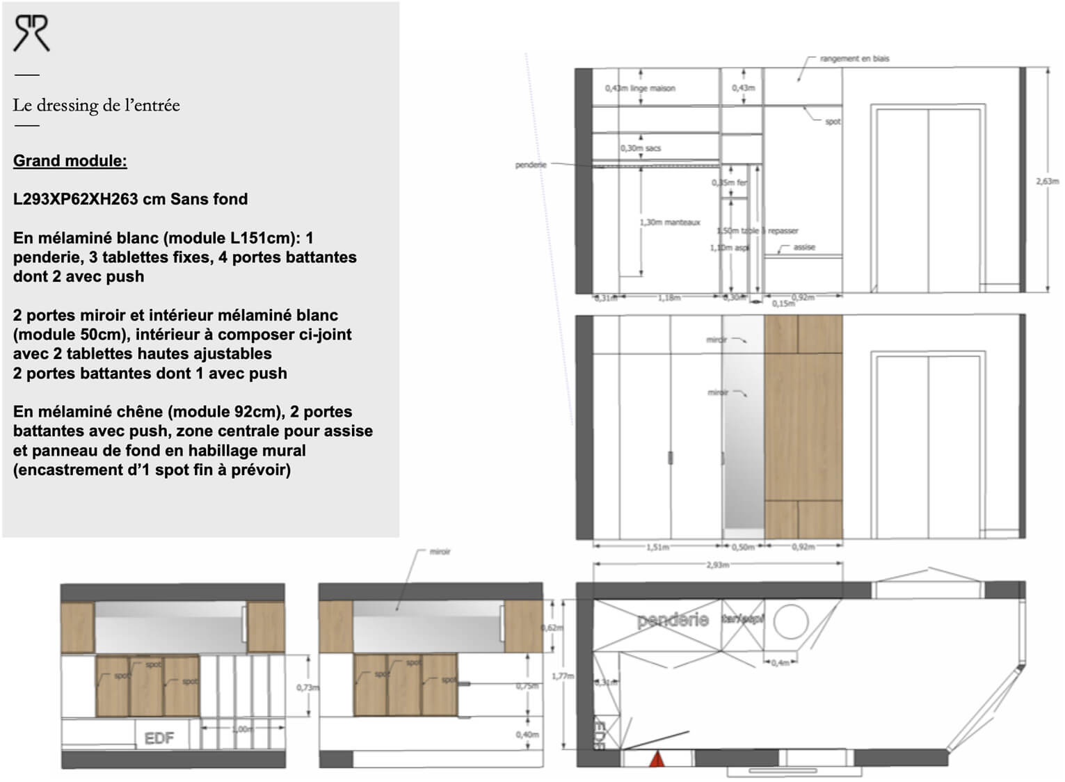 Mobilier sur-mesure | Design d'Intérieur | Décoration & Architecture ...