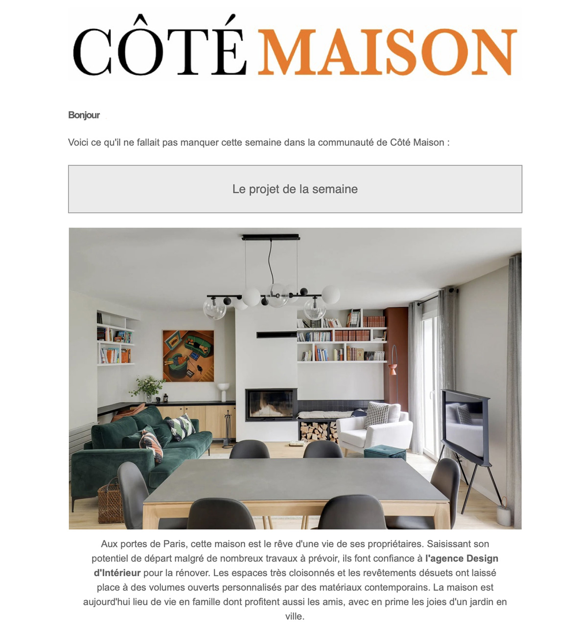 La presse en parle! | Design d'Intérieur | Décoration & Architecture ...