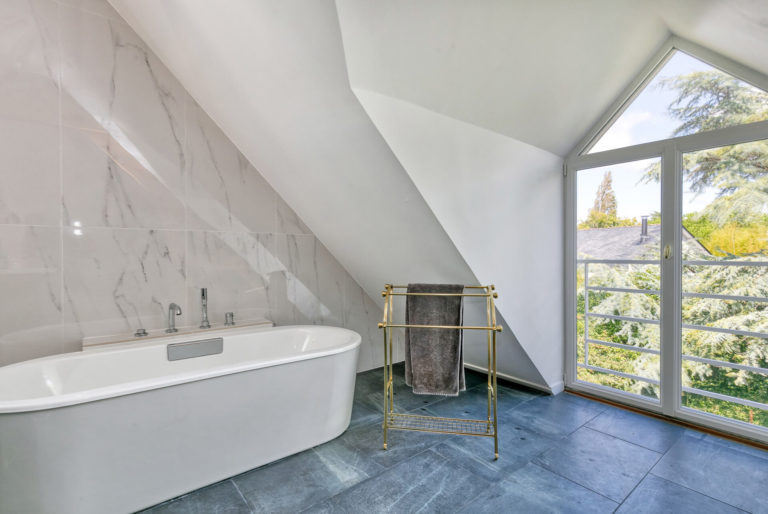 Architecture Guérande: Salle de bain avec vue!